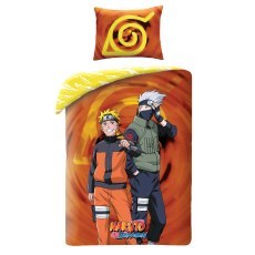 SINGLE DUVET SET 140 X 200 CM NARUTO SHIPPUDEN NSH-3336BL
