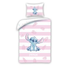 POSCIEL BAWELNIANA 140 X 200 CM LILO & STITCH LS-4706BL