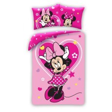POSCIEL BAWELNIANA 140 X 200 CM DISNEY MINNIE MOUSE MN-1924BL