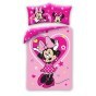POŚCIEL BAWEŁNIANA 140 X 200 CM DISNEY MINNIE MOUSE MN-1924BL