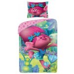 POŚCIEL BAWEŁNIANA 160 X 200 CM TROLLS TM-9006BL