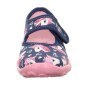 PANTOFLE TEKSTYLNE KAPCIE SUPERFIT BONNY DUNKELBLAU 1-800283-8090