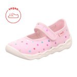 PANTOFLE TEKSTYLNE KAPCIE SUPERFIT BUBBLE ROSA 1-006271-5530