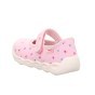 PANTOFLE TEKSTYLNE KAPCIE SUPERFIT BUBBLE ROSA 1-006271-5530