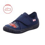 PANTOFLE TEKSTYLNE KAPCIE SUPERFIT BILL BLAU/ROT 0-800278-8000