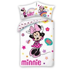 POSCIEL BAWELNIANA 140 X 200 CM DISNEY MINNIE MOUSE MN-1967BL