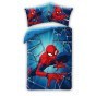 POŚCIEL BAWEŁNIANA 140 X 200 CM SPIDER-MAN SPM-111BL