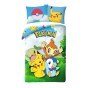 SINGLE DUVET SET 140 X 200 CM POKEMON PIKACHU POK-679BL