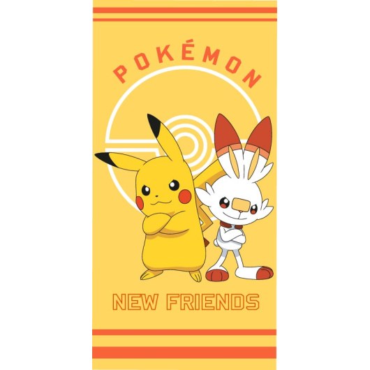 RĘCZNIK KĄPIELOWY PLAŻOWY 70 X 140 CM POKEMON PIKA3230678-R