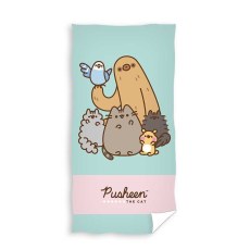 RĘCZNIK KĄPIELOWY PLAŻOWY 70 X 140 CM PUSHEEN THE CAT PTC235038-R