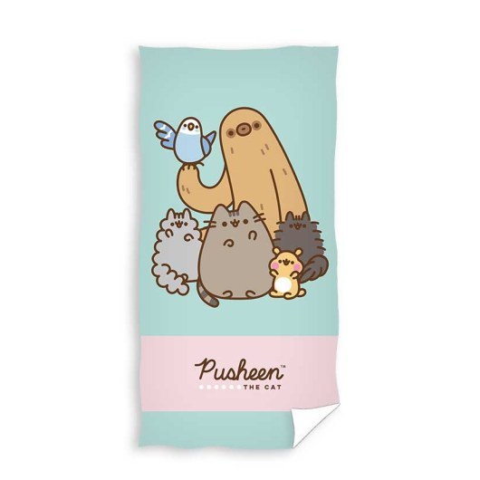 BATH TOWEL 70 X 140 CM PUSHEEN THE CAT PTC235038-R