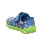 PANTOFLE TEKSTYLNE KAPCIE SUPERFIT BUBBLE BLAU 1-006273-8000