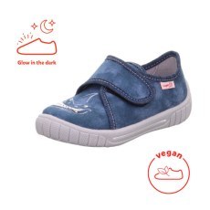 PANTOFLE TEKSTYLNE KAPCIE SUPERFIT BILL BLAU 1-800278-8060