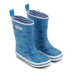 RUBBER BOOTS BAREFOOT BUNDGAARD CHARLY HIGH SEA ANIMALS