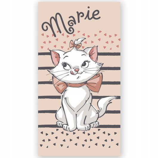 RĘCZNIK KĄPIELOWY PLAŻOWY 70 X 140 CM ARISTOCATS KOTKA MARIE (828)