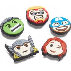 CROCS JIBBITZ™ CHARMS PRZYPINKI 10010006 AVENGERS EMOJIS 5-PACK