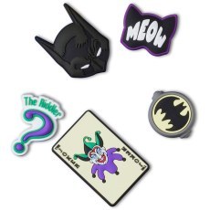 CROCS JIBBITZ™ CHARMS PRZYPINKI 10011809 BATMAN 5-PACK