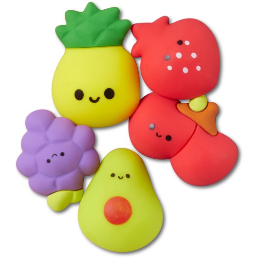 CROCS JIBBITZ™ CHARMS PRZYPINKI 10012181 SQUISH FRUITS 5-PACK