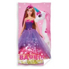 RECZNIK KAPIELOWY PLAZOWY 70 X 140 CM BARBIE BARB235001-R