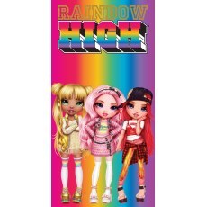 RECZNIK KAPIELOWY PLAZOWY 70 X 140 CM RAINBOW HIGH RBH231031-R