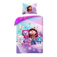POSCIEL BAWELNIANA 140 X 200 CM GABBY'S DOLLHOUSE GAB-0821BL