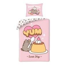 POSCIEL BAWELNIANA 140 X 200 CM PUSHEEN SWEET SHOP PUS-2552BL