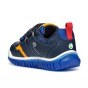 SNEAKERS GEOX LIGHTYLOO SUPER MARIO NAVY/ROYAL LED LIGHTS