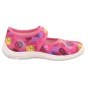 PANTOFLE TEKSTYLNE KAPCIE SUPERFIT BELINDA PINK/MEHRFARBIG 1-800288-5550