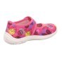 PANTOFLE TEKSTYLNE KAPCIE SUPERFIT BELINDA PINK/MEHRFARBIG 1-800288-5550