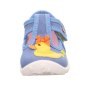 PANTOFLE TEKSTYLNE KAPCIE SUPERFIT SPOTTY HELLBLAU 1-009256-8400