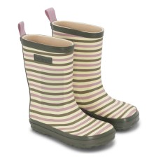 KALOSZE BAREFOOT BUNDGAARD CHARLY HIGH PEONY STRIPE