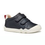 SNEAKERSY BAREFOOT GEOX STEPPIEUP NAVY/RED