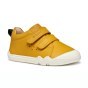 SNEAKERS BAREFOOT GEOX STEPPIEUP OCHRE YELLOW/NAVY