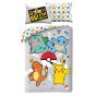 SINGLE DUVET SET MICROFIBER 140 X 200 CM POKEMON PIKACHU RULE POK-472BL
