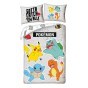 POŚCIEL MIKROFIBRA 140 X 200 CM POKEMON PIKACHU POK-1023BL