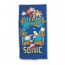 RECZNIK KAPIELOWY PLAZOWY 70 X 140 CM SONIC THE HEDGEHOG AYM-049SNC-BTM