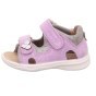 SANDALS SUPERFIT POLLY LILA/SILBER 1-600097-8500