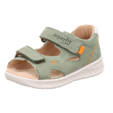 SANDALS SUPERFIT LAGOON HELLGRÜN/ORANGE 1-000510-7500