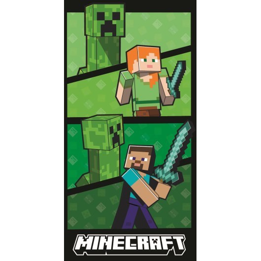 BATH TOWEL 70 X 140 CM MINECRAFT MNC-698T
