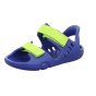 SANDAŁY BAREFOOT SUPERFIT SPLASH-S BLAU/HELLGRUN 1-000991-8000