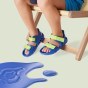SANDAŁY BAREFOOT SUPERFIT SPLASH-S BLAU/HELLGRUN 1-000991-8000