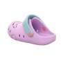 CLOGS BAREFOOT SUPERFIT SPLASH-C LILA/HELLGRUN 1-000990-8500