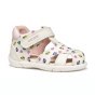 SANDALS GEOX ZAPITO WHITE/MULTICOLOR