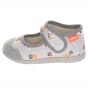 PANTOFLE KAPCIE MILAMI OPEN GREY CATS