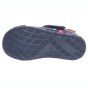 SLIPPERS MILAMI OPEN NAVY BLUE FLAMINGOS