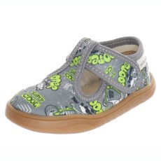 PANTOFLE KAPCIE BAREFOOT MILAMI TREND GREY SCOOTER