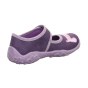 PANTOFLE TEKSTYLNE KAPCIE SUPERFIT BONNY LILA 1-000280-8520