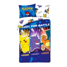 POSCIEL BAWELNIANA 140 X 200 CM POKEMON PIKACHU POK-1019BL