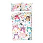 POŚCIEL MIKROFIBRA 140 X 200 CM SQUISHY SQUAD SQM-183BL