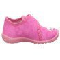 PANTOFLE TEKSTYLNE KAPCIE SUPERFIT SPOTTY PINK 1-009254-5550